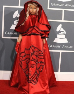 grammys-red-carpet-nicki-minaj