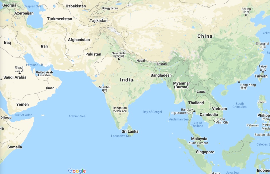 india map